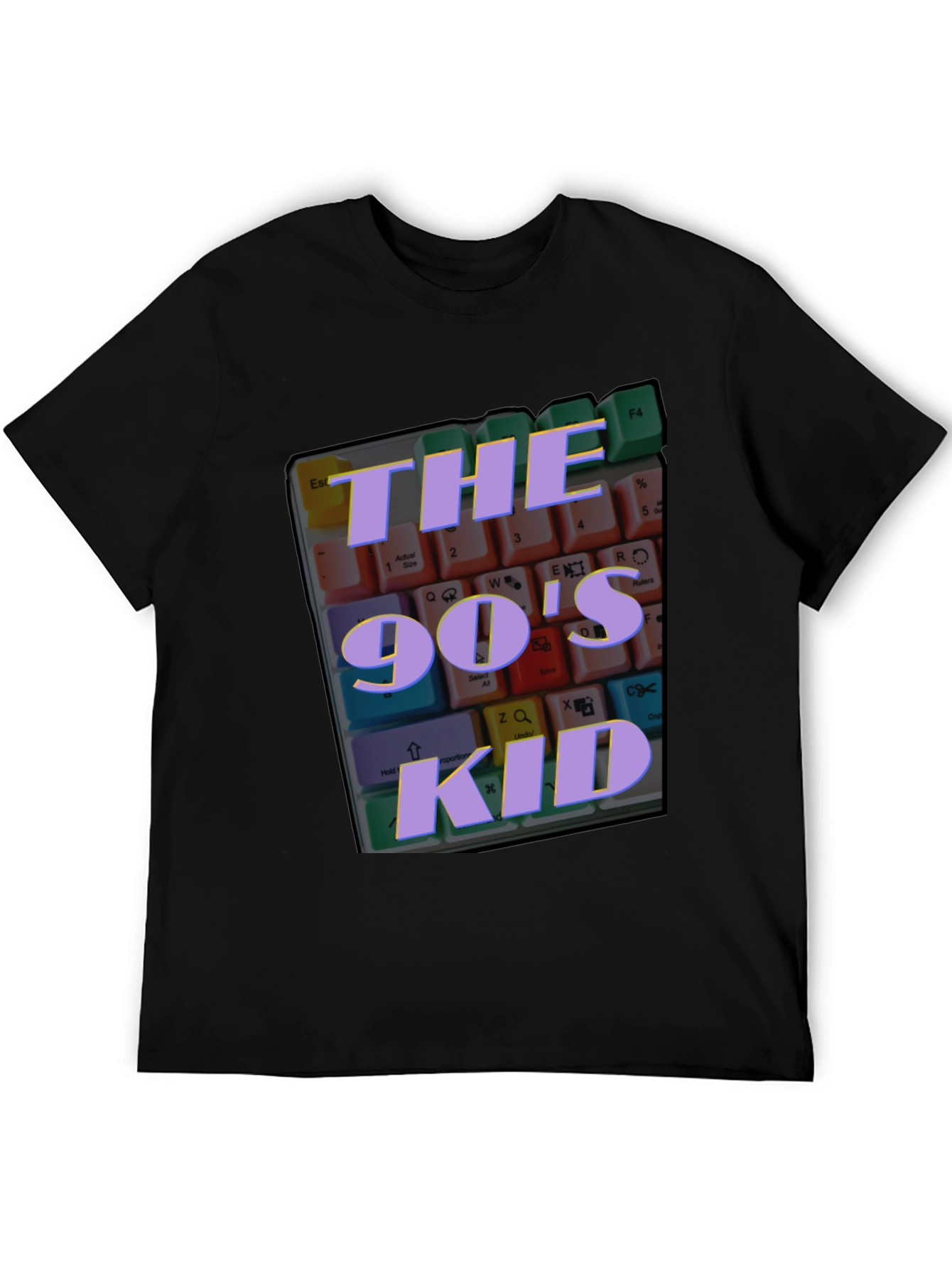 90s Kid Keyboard T-Shirt - Retro Nostalgia