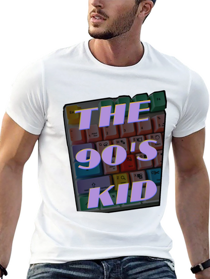 90s Kid Keyboard T-Shirt - Retro Nostalgia