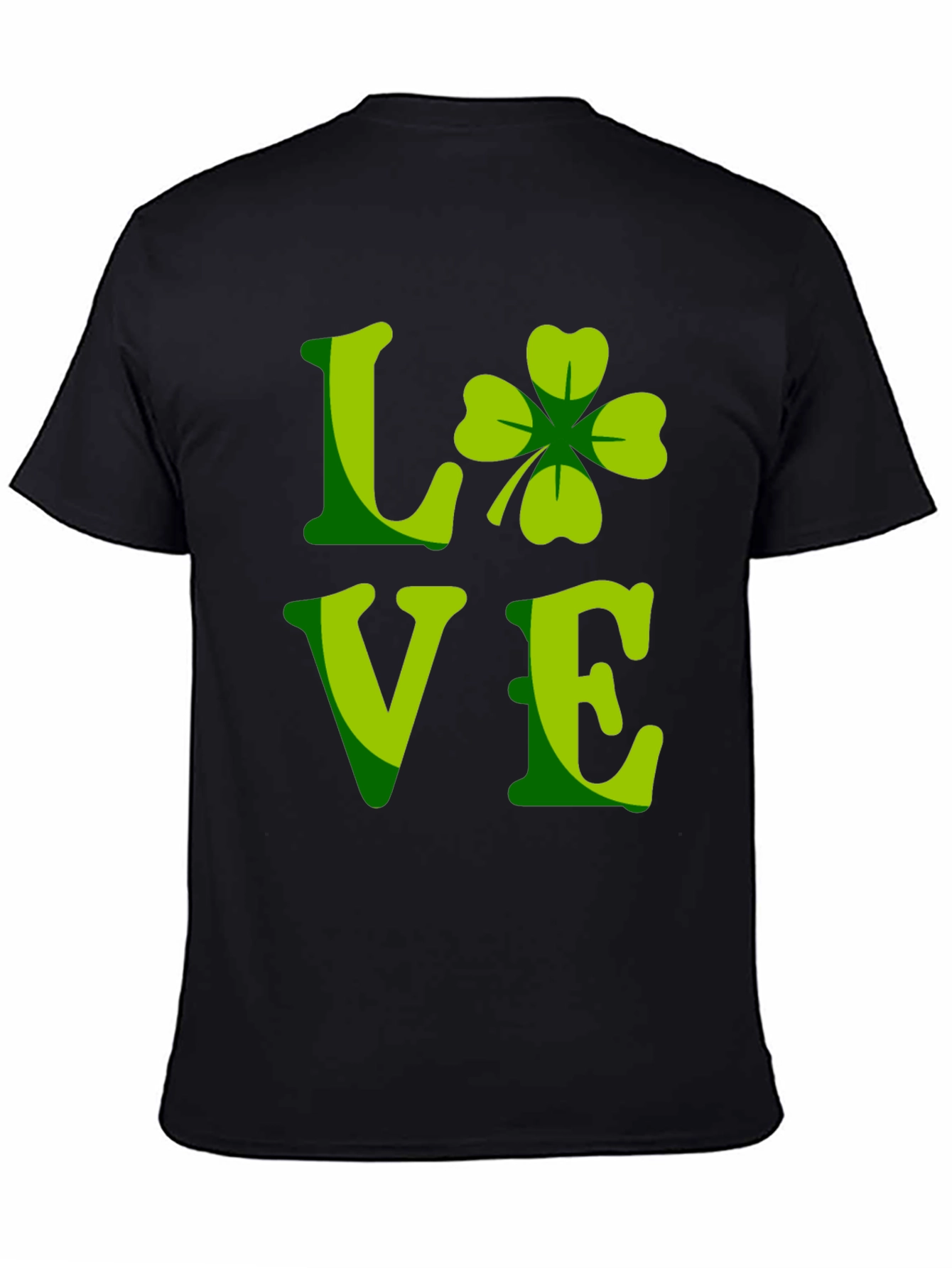 St. Patricks Day Shamrock Love Graphic Tee