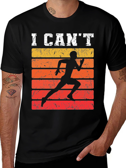 Retro Runner T-Shirt: I Cant Stop