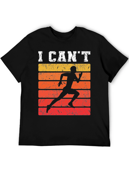 Retro Runner T-Shirt: I Cant Stop