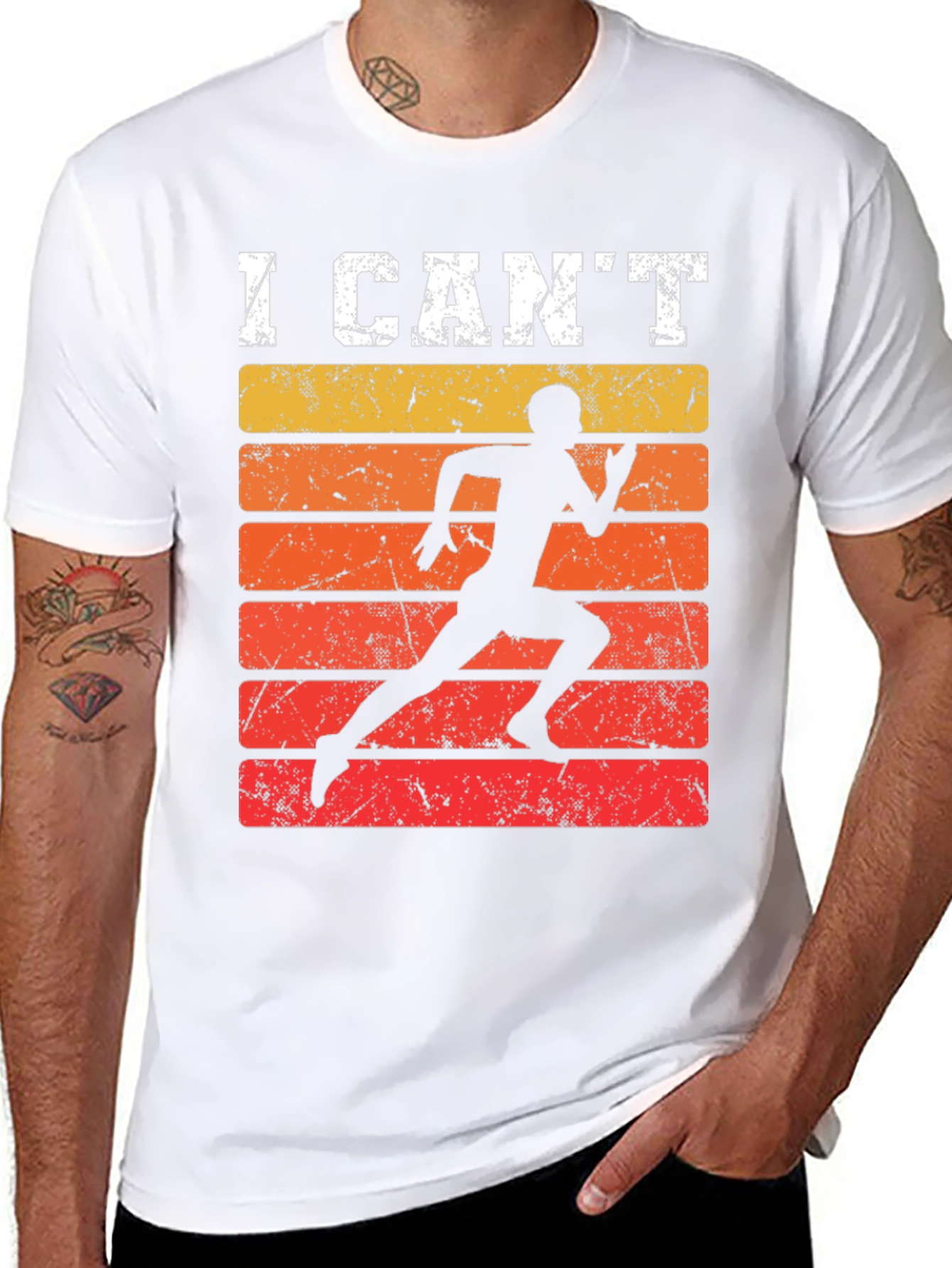 Retro Runner T-Shirt: I Cant Stop