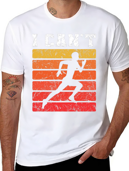 Retro Runner T-Shirt: I Cant Stop