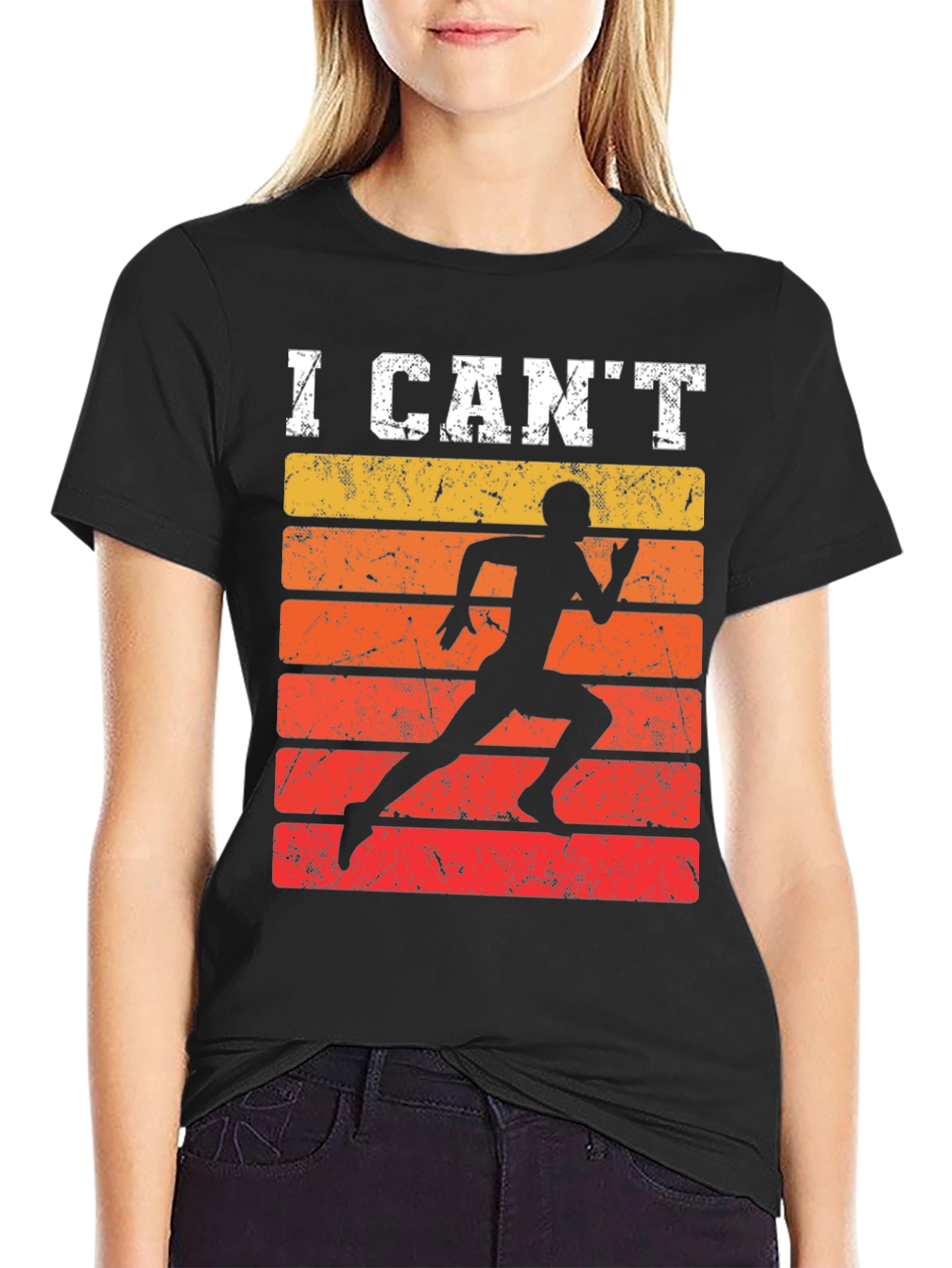 Retro Runner T-Shirt: I Cant Stop