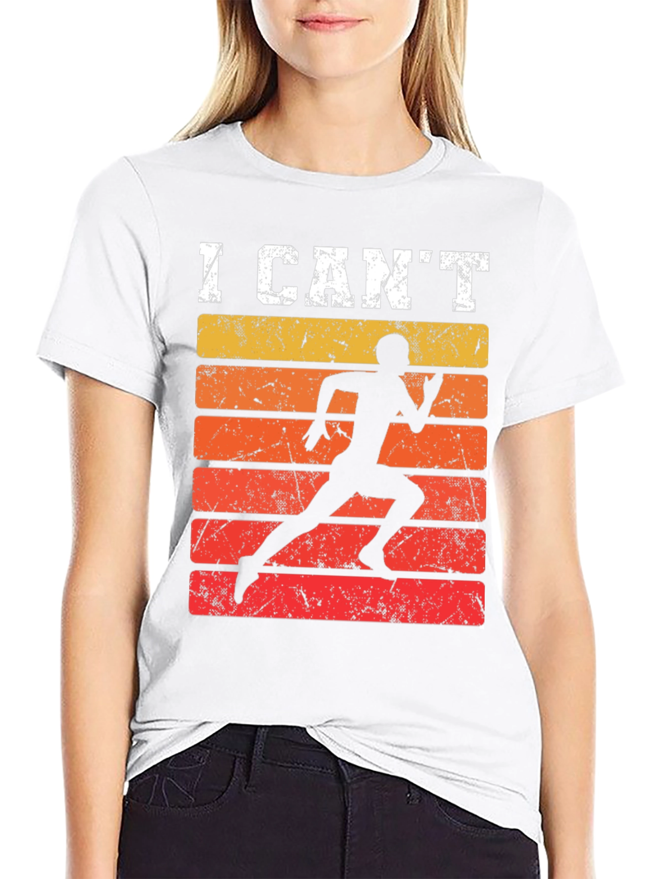 Retro Runner T-Shirt: I Cant Stop
