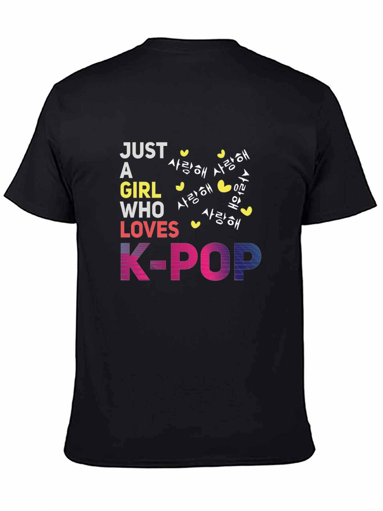 Just a Girl Who Loves K-Pop T-Shirt