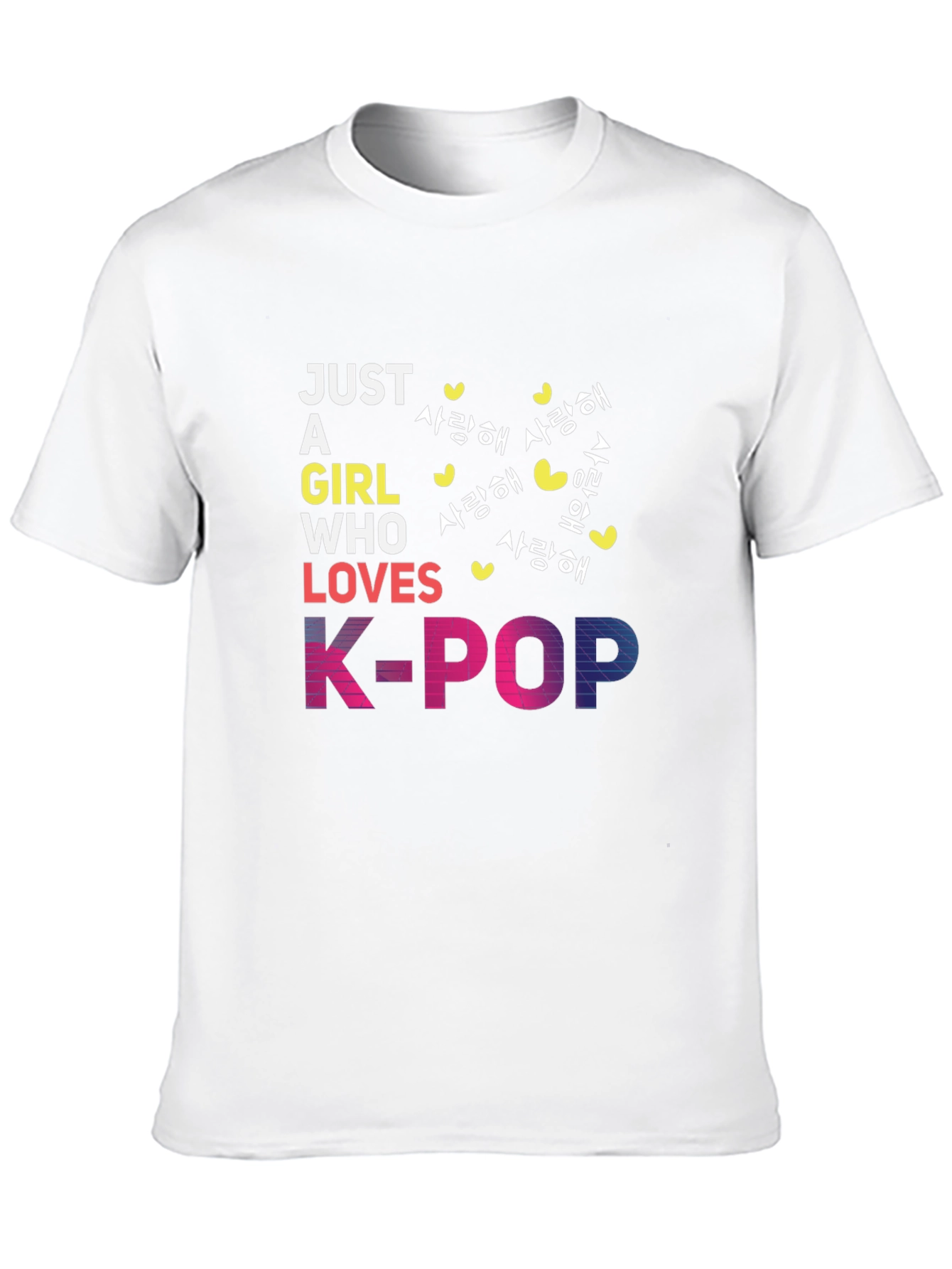 Just a Girl Who Loves K-Pop T-Shirt