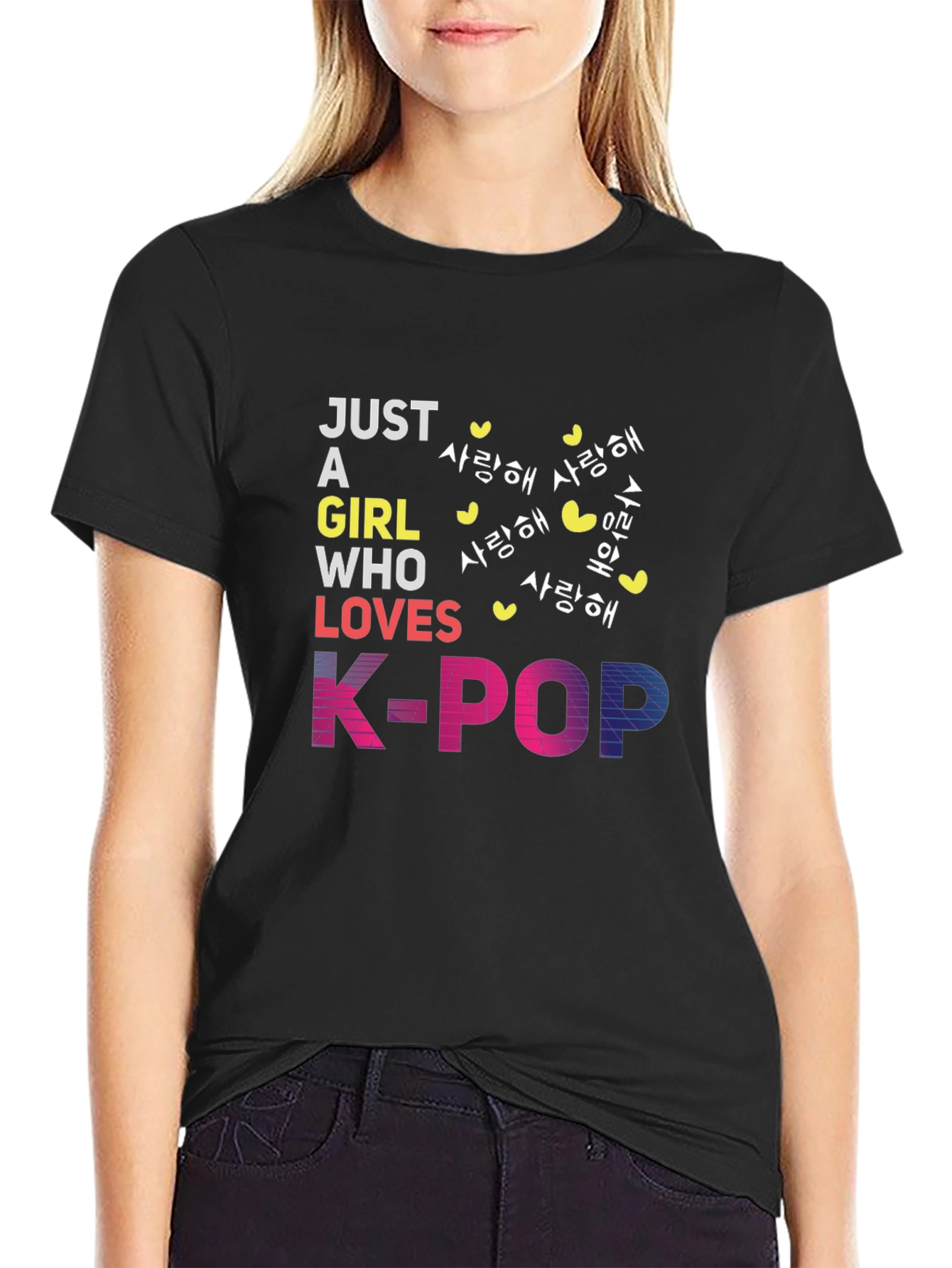 Just a Girl Who Loves K-Pop T-Shirt