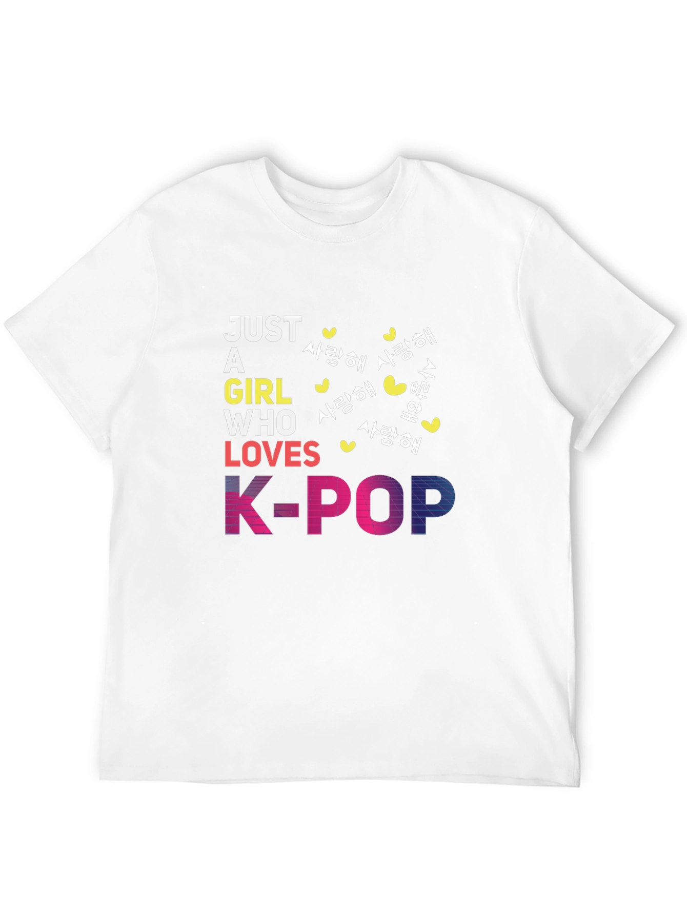 Just a Girl Who Loves K-Pop T-Shirt