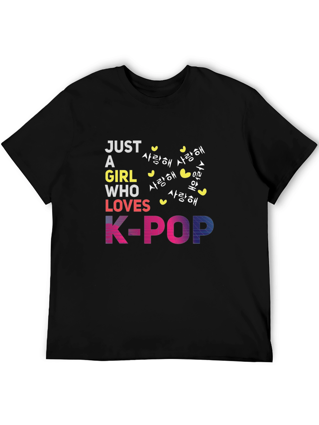 Just a Girl Who Loves K-Pop T-Shirt