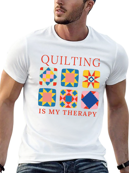 Quilting Is My Therapy T-Shirt
