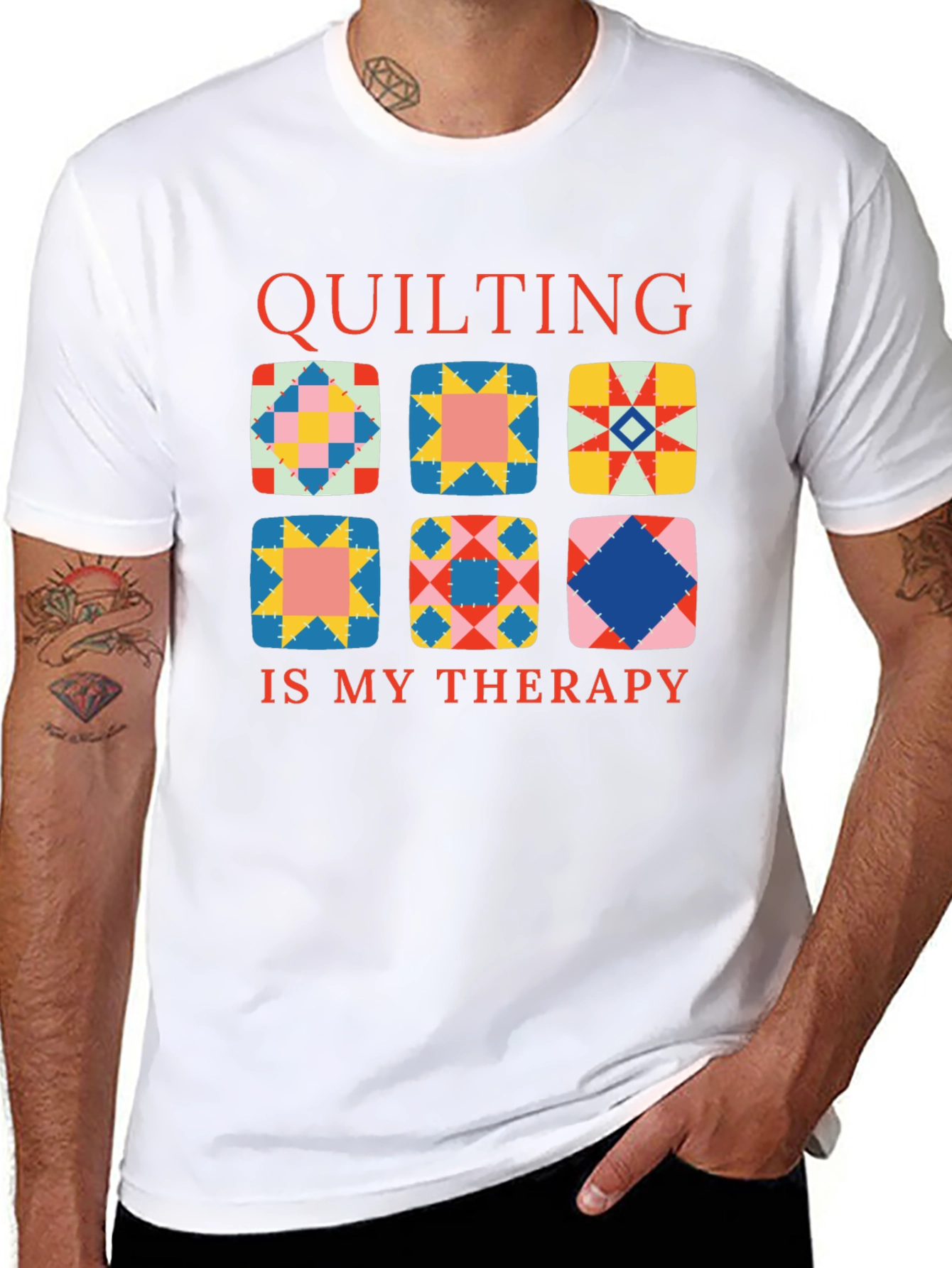 Quilting Is My Therapy T-Shirt