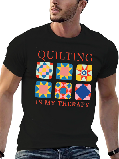 Quilting Is My Therapy T-Shirt