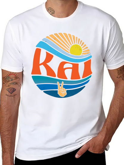 Retro Kai T-Shirt - Surf & Sun Style