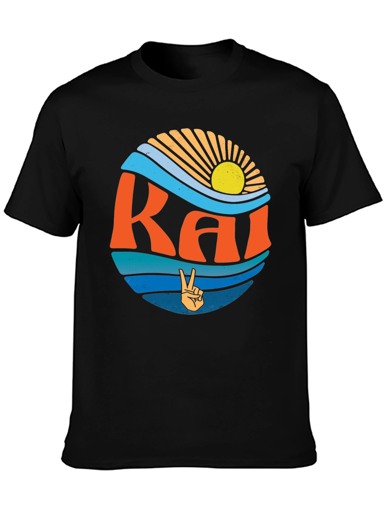 Retro Kai T-Shirt - Surf & Sun Style