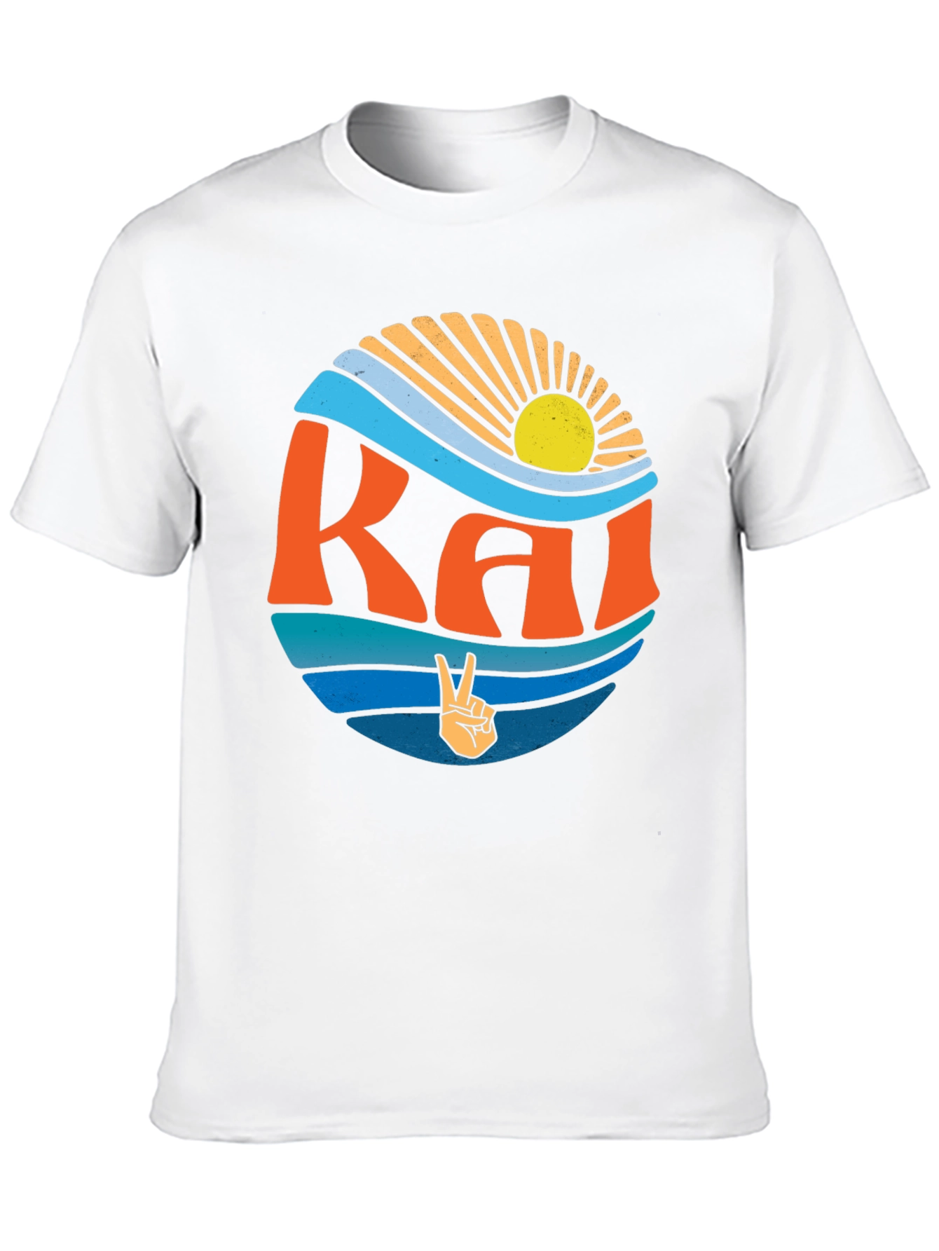 Retro Kai T-Shirt - Surf & Sun Style