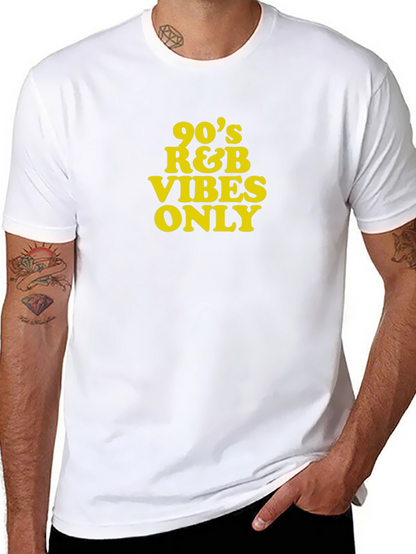 90s R&B Vibes Only Black T-Shirt