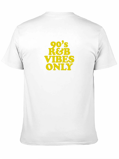 90s R&B Vibes Only Black T-Shirt