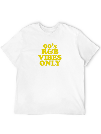 90s R&B Vibes Only Black T-Shirt