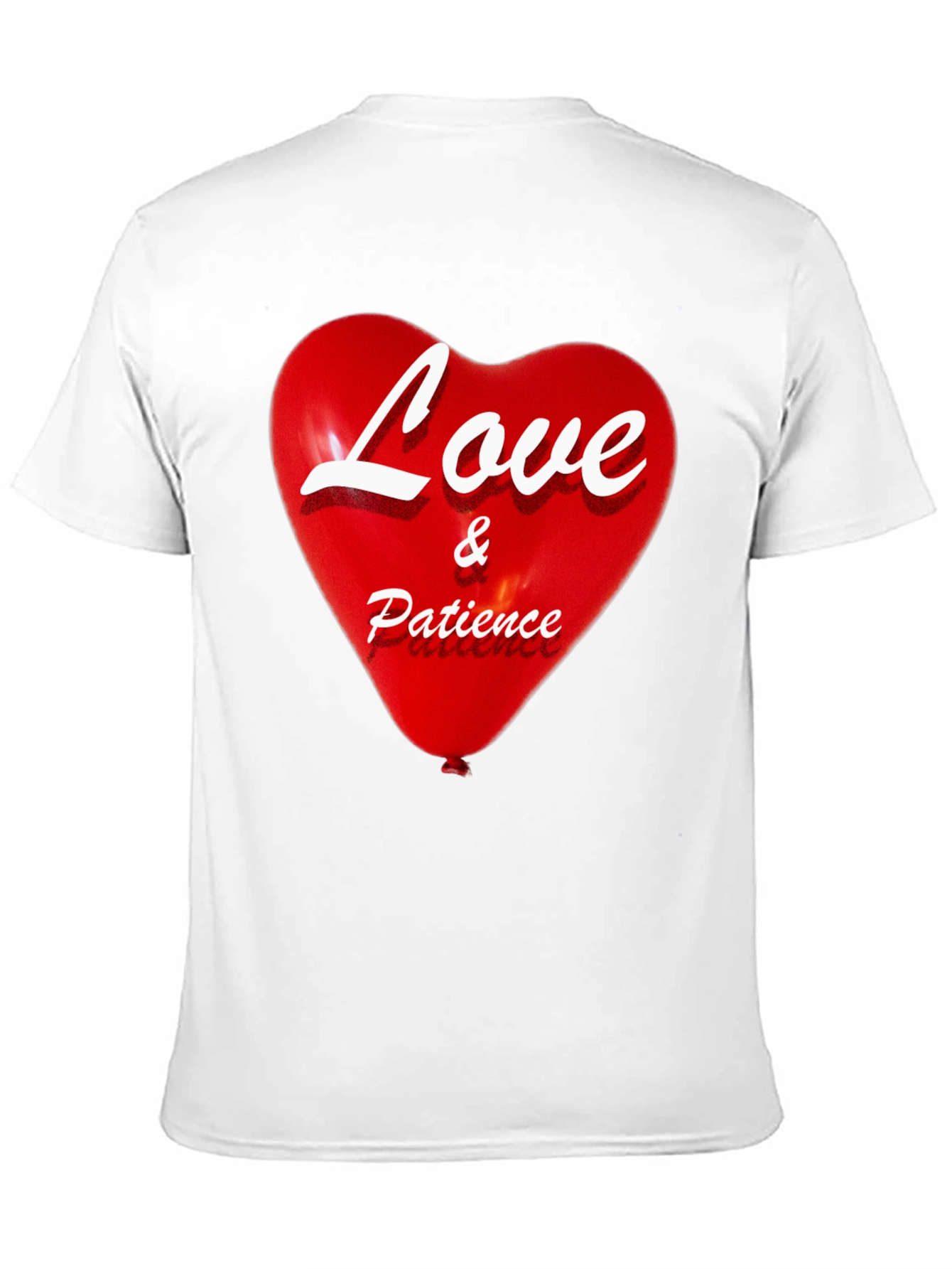 Love & Patience Heart Graphic T-Shirt