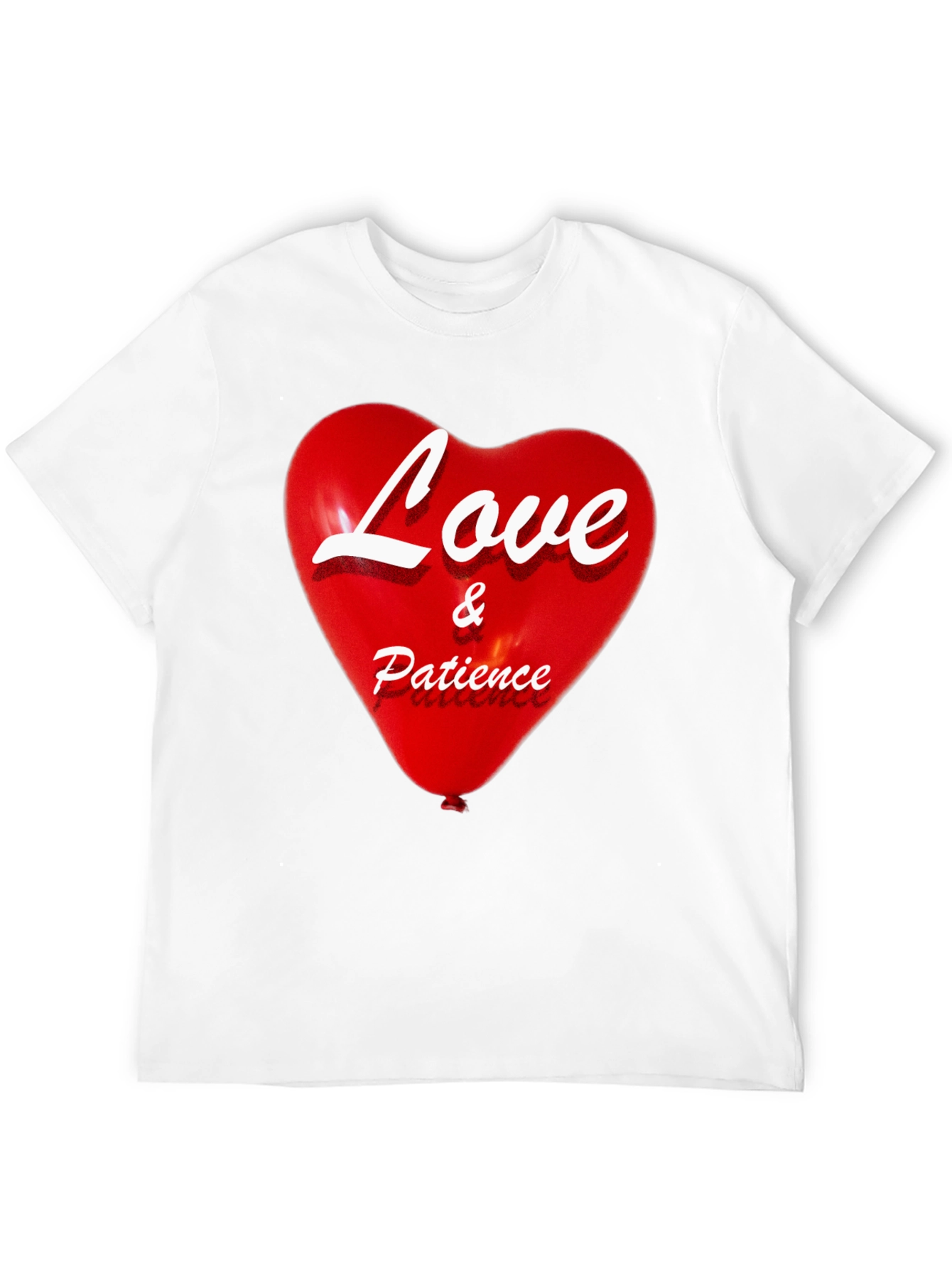 Love & Patience Heart Graphic T-Shirt