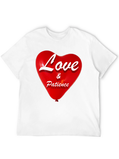 Love & Patience Heart Graphic T-Shirt