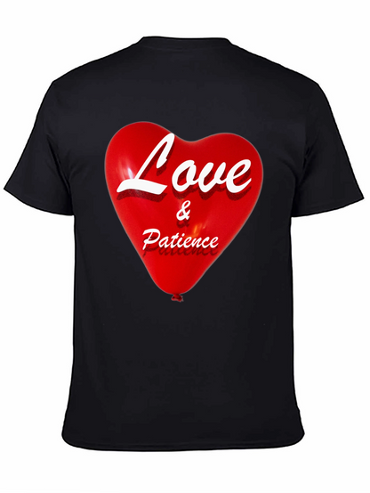 Love & Patience Heart Graphic T-Shirt