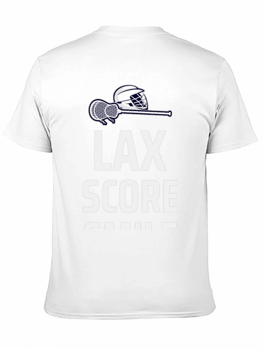 LAX Score Smile T-Shirt - Lacrosse Tee