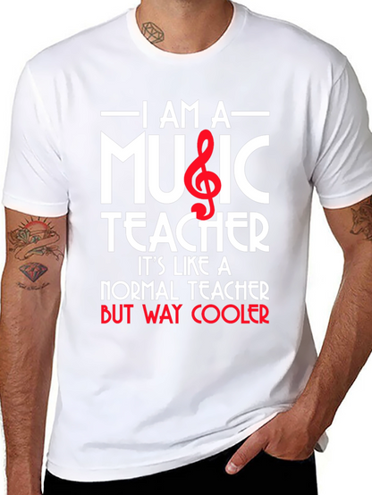 I Am A Music Teacher Graphic T-Shirt