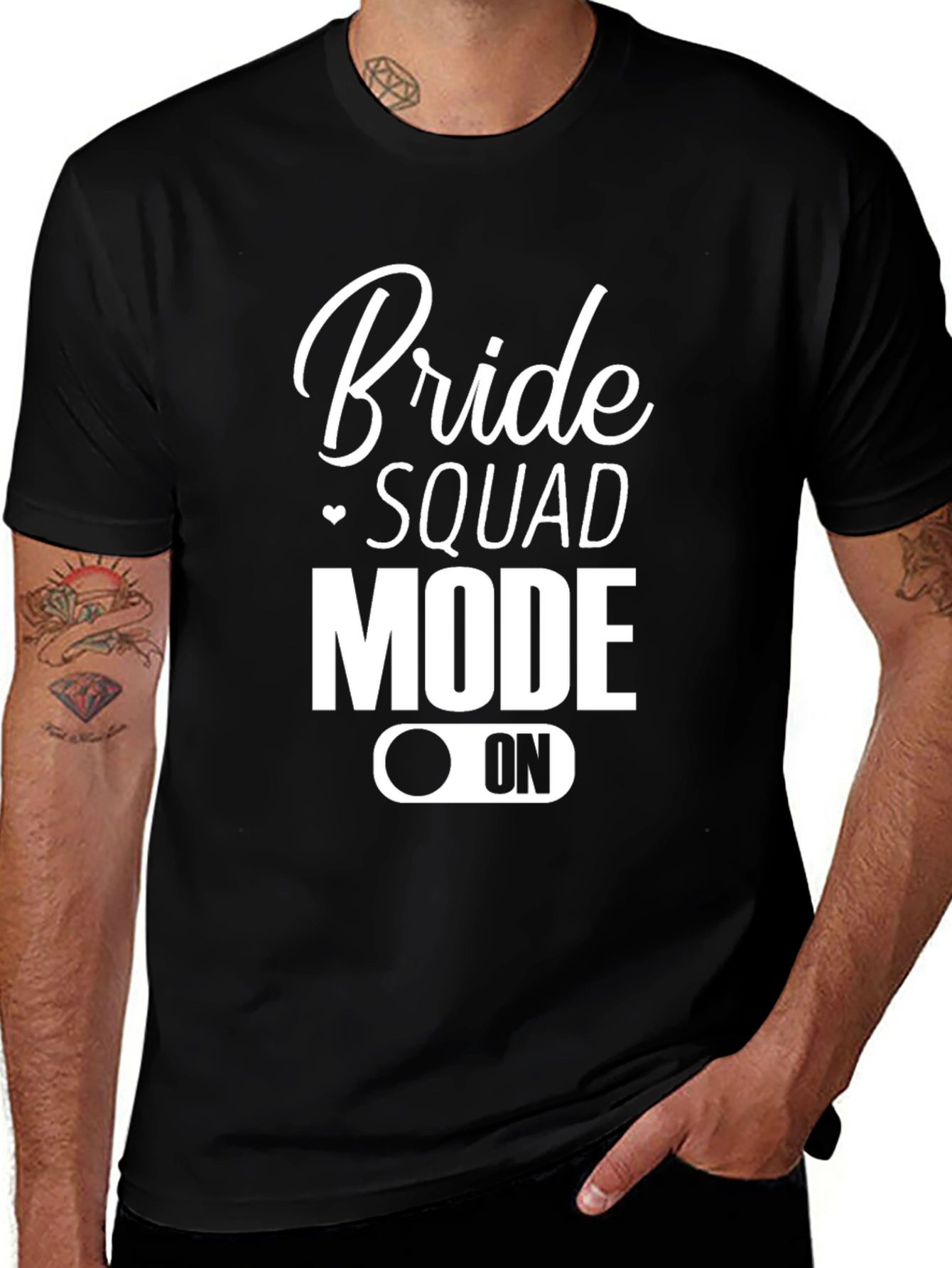 Bride Squad Mode On T-Shirt