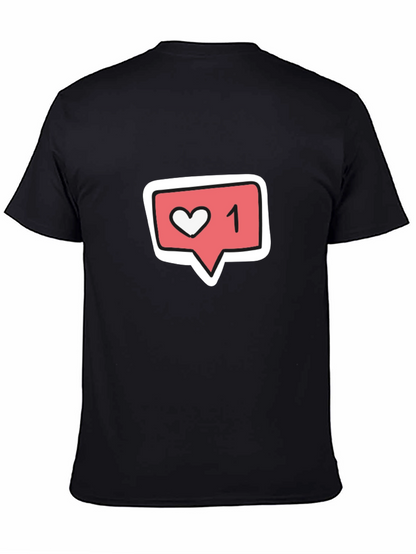 Trendy Like 1 Graphic Black T-Shirt