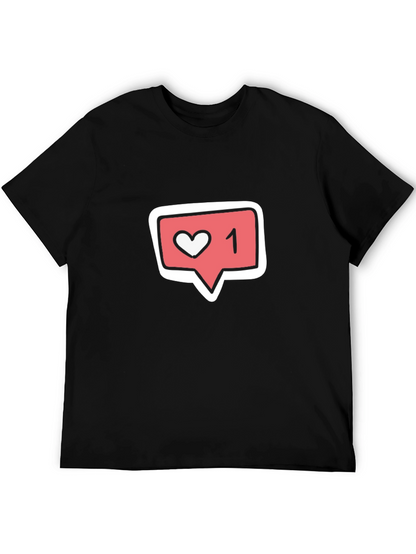 Trendy Like 1 Graphic Black T-Shirt