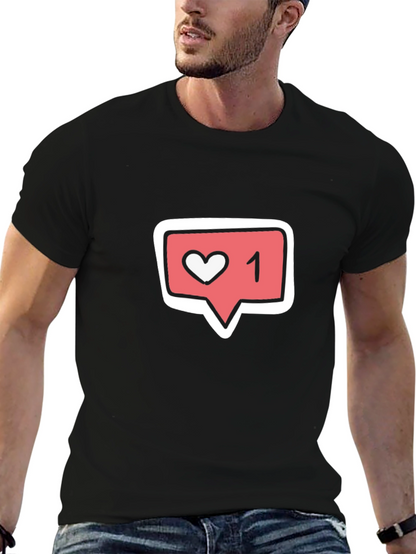 Trendy Like 1 Graphic Black T-Shirt