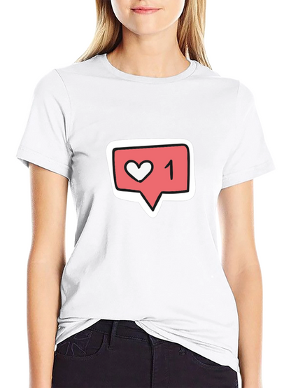 Trendy Like 1 Graphic Black T-Shirt