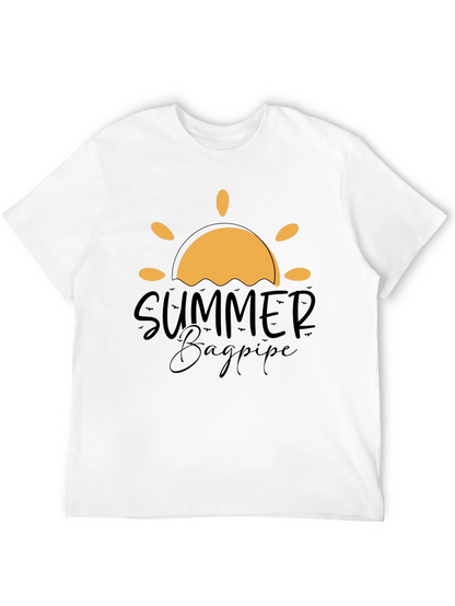 Summer Bagpipe Graphic Tee