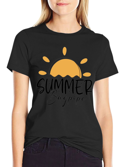 Summer Bagpipe Graphic Tee