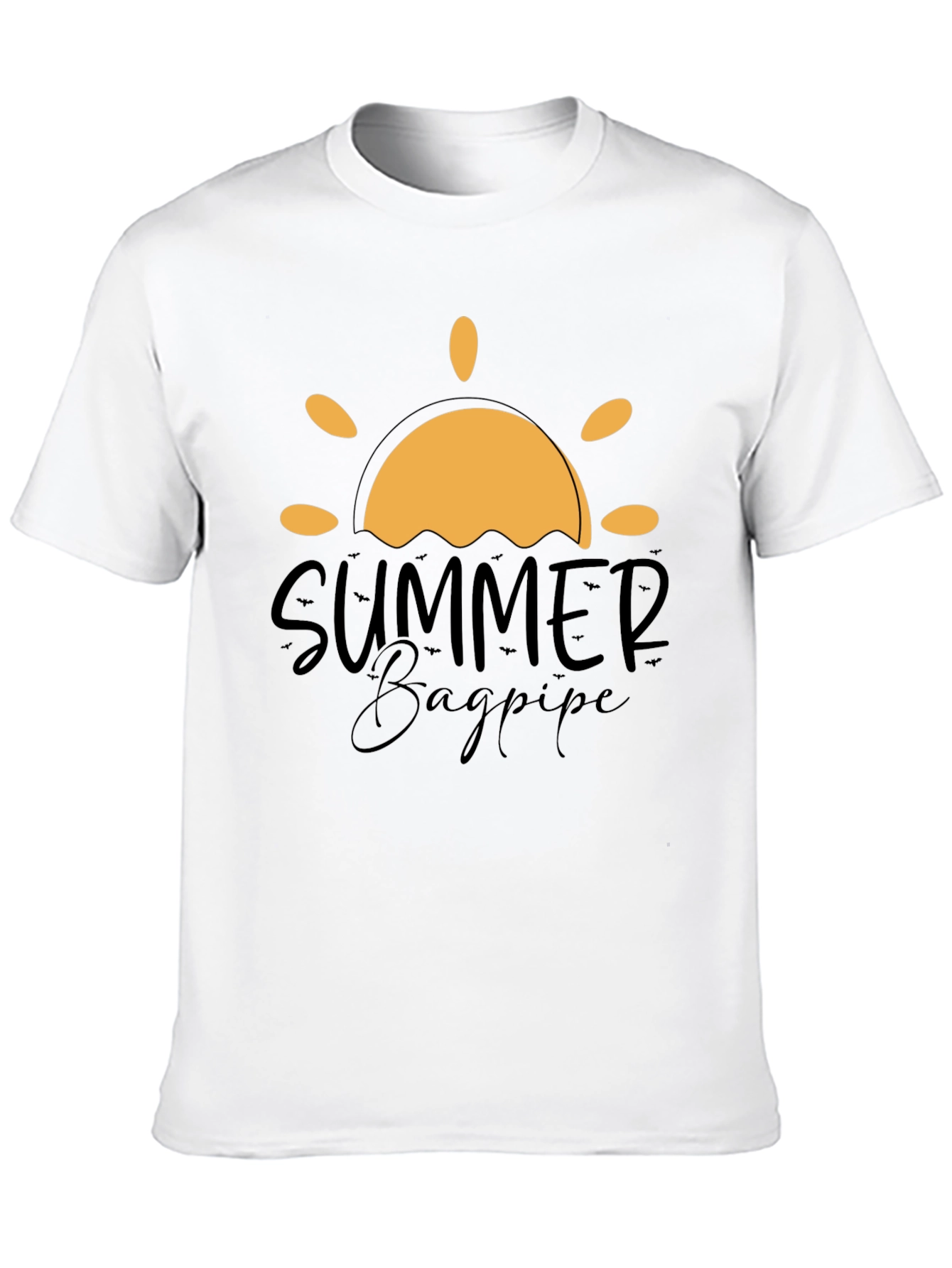 Summer Bagpipe Graphic Tee
