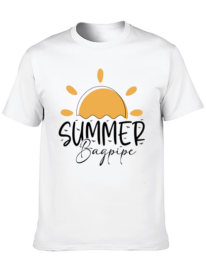 Summer Bagpipe Graphic Tee