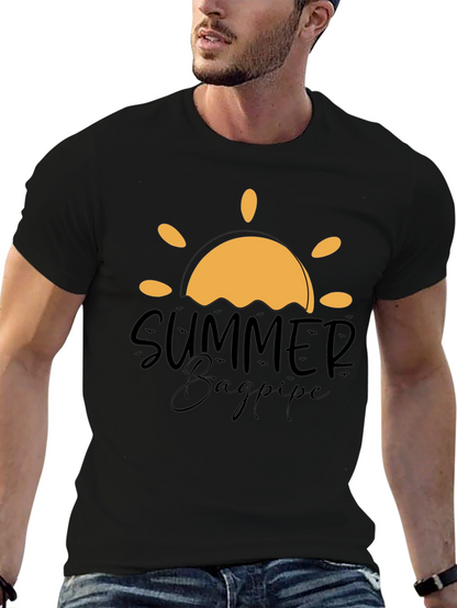Summer Bagpipe Graphic Tee