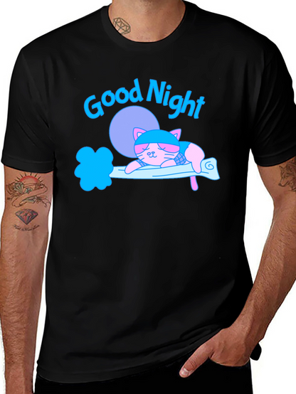 Good Night Cat T-Shirt