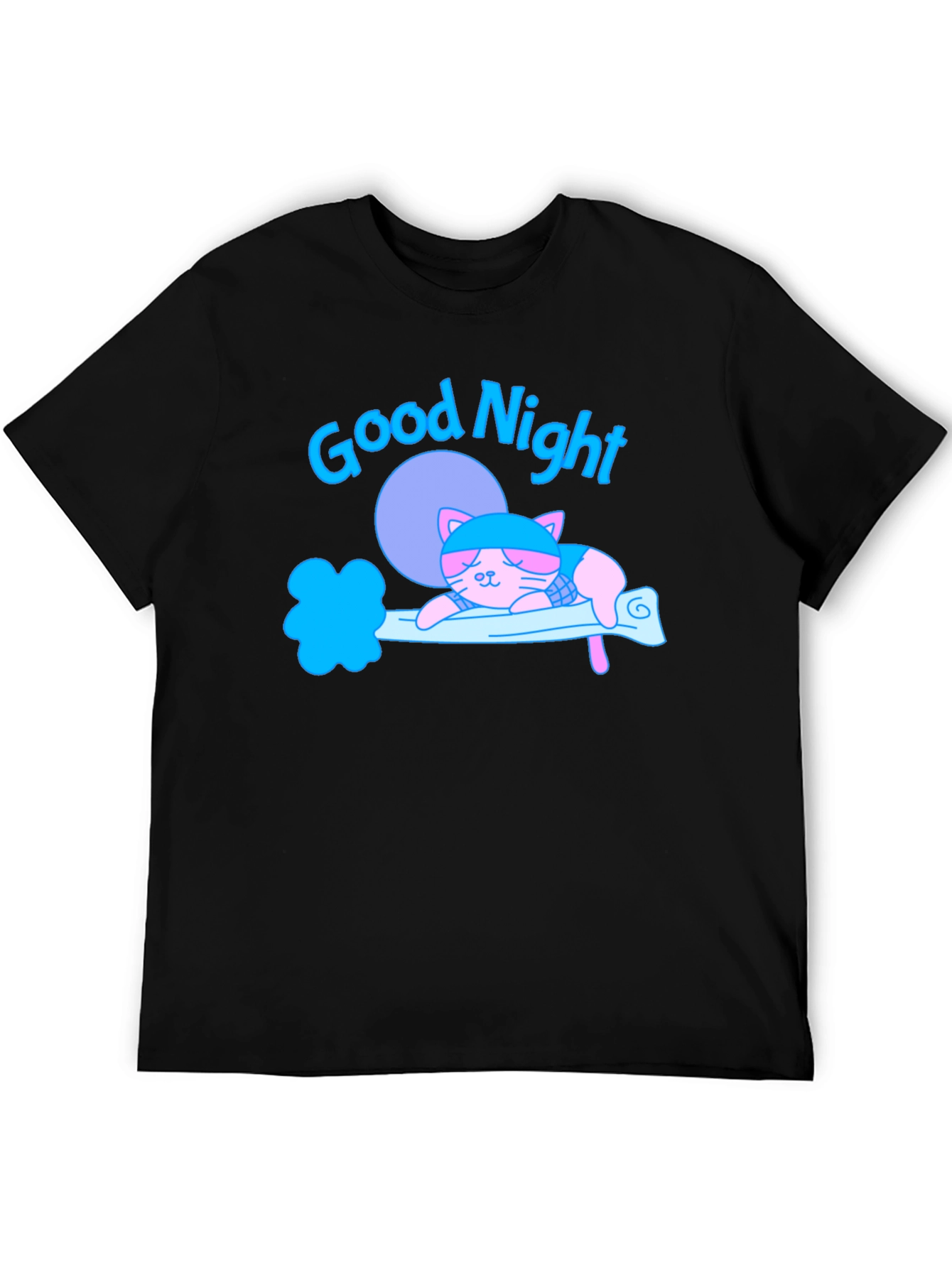Good Night Cat T-Shirt