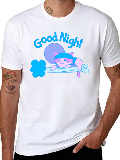 Good Night Cat T-Shirt