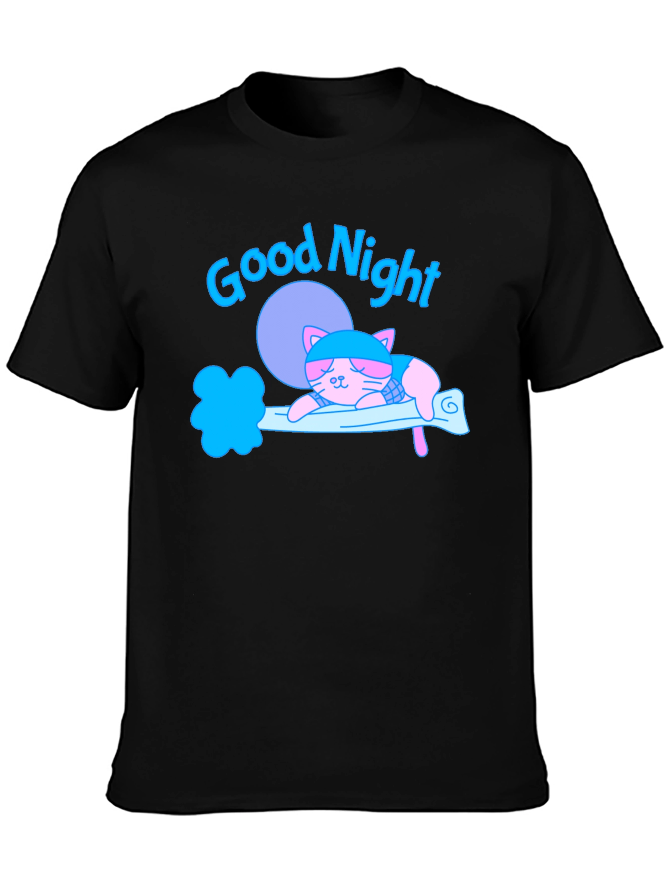Good Night Cat T-Shirt