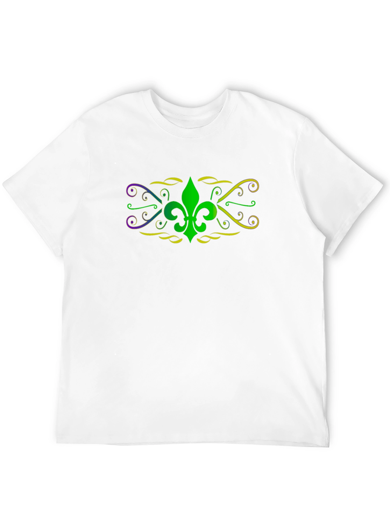 Mardi Gras Fleur-de-lis Graphic Tee