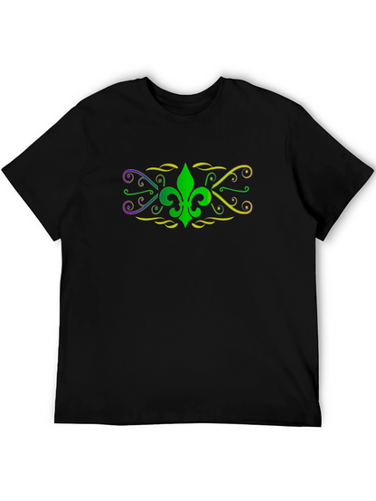 Mardi Gras Fleur-de-lis Graphic Tee