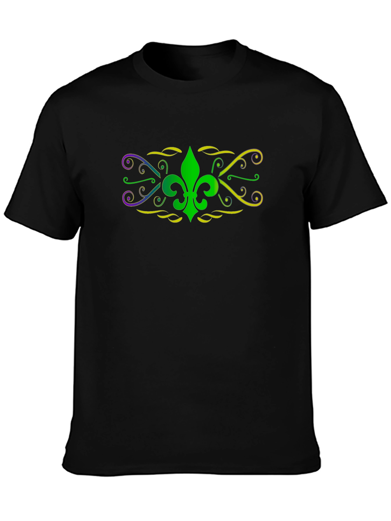 Mardi Gras Fleur-de-lis Graphic Tee