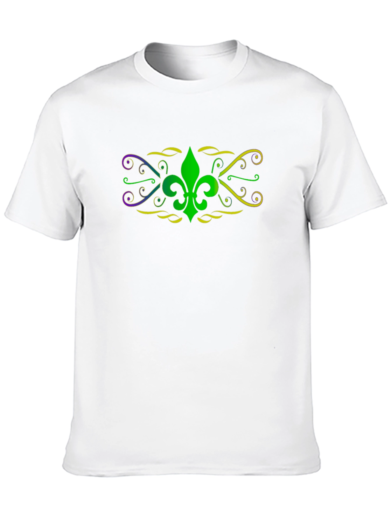 Mardi Gras Fleur-de-lis Graphic Tee