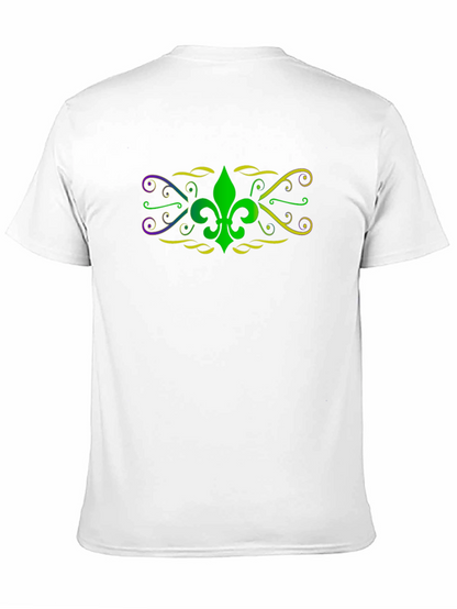 Mardi Gras Fleur-de-lis Graphic Tee