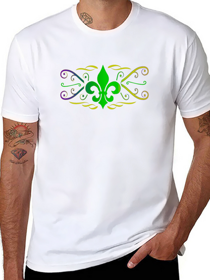 Mardi Gras Fleur-de-lis Graphic Tee