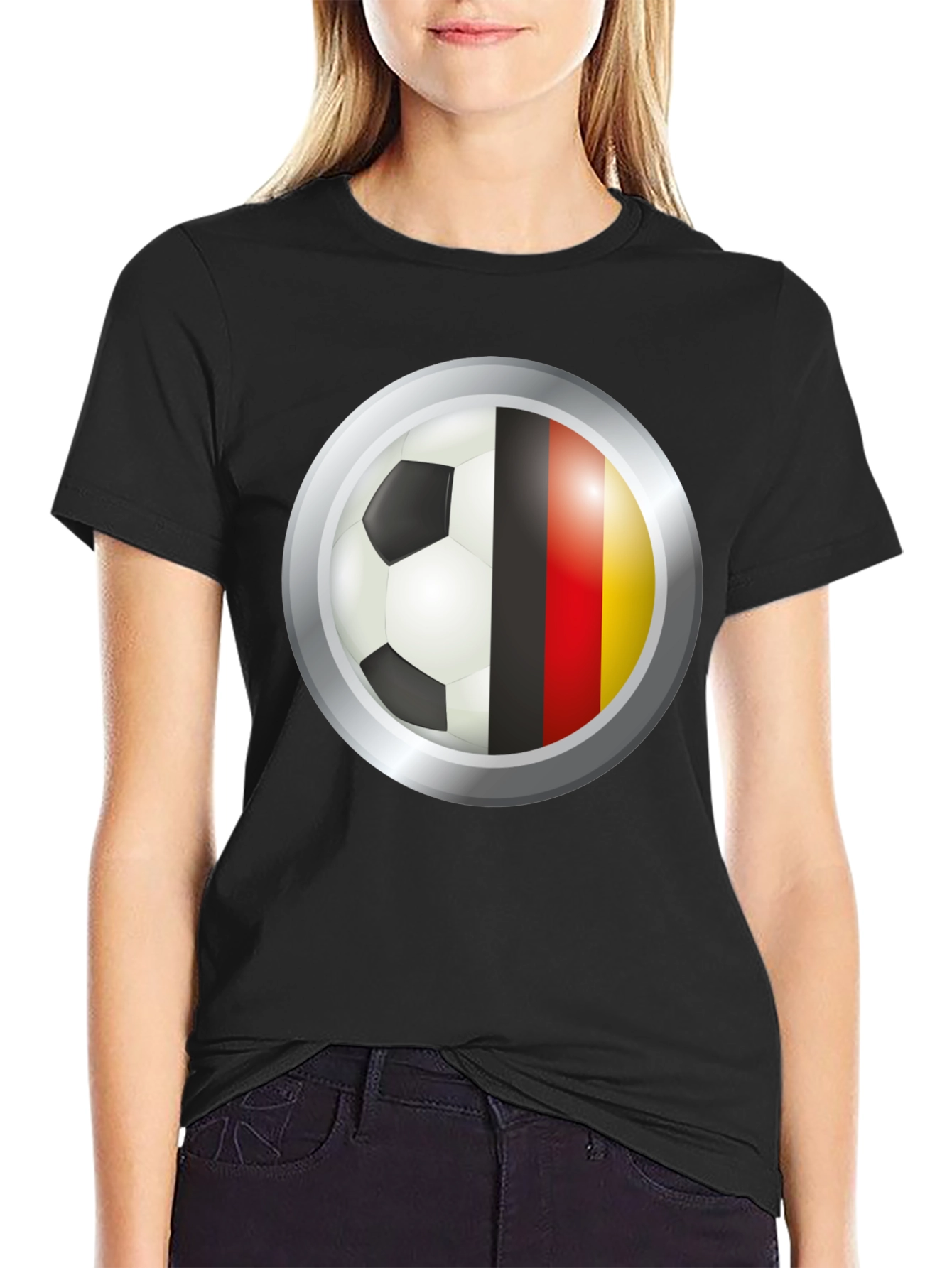 Germany Flag Soccer T-Shirt